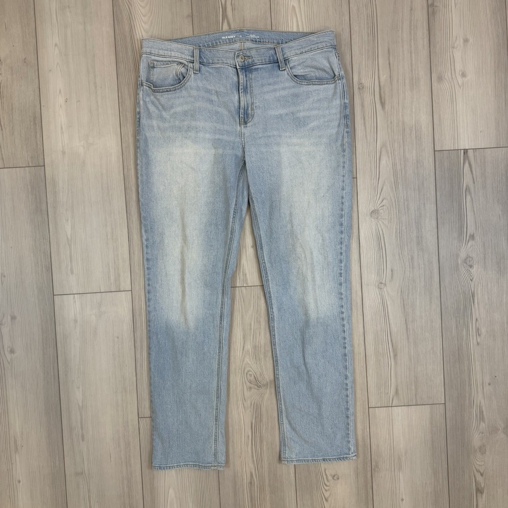 Old‎ Navy Women's Size 12 Light Blue Mid-Rise Wow Boyfriend Denim Jeans